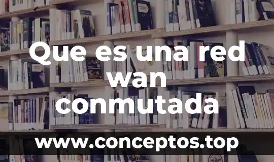 Que es una red wan conmutada