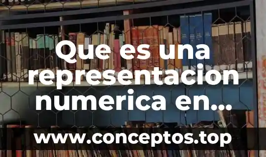 Que es la representacion espacial significado 8 Que es una representacion numerica en calculo diferencial