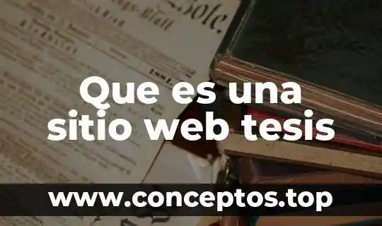 Qué es un sitio de discusión en línea asincrónico 4 Que es una sitio web tesis