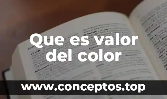De que color pinto mi casa que es pequeña 7 Que es valor del color