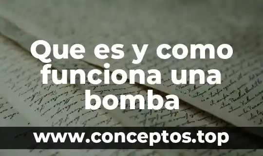 Qué es bomba presurizadora de agua 7 Que es y como funciona una bomba