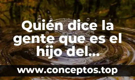 Que es el sueño americano y quien lo investiga 3 Quién dice la gente que es el hijo del hombre