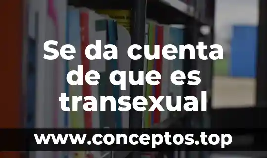 Que es un alias de la cuenta 3 Se da cuenta de que es transexual