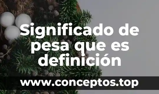 Que es ética sexual definición 3 Significado de pesa que es definición