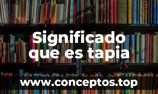 Qué es confrontar significado 5 Significado que es tapia