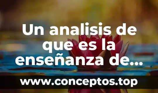 Un analisis de que es la enseñanza de la geografia